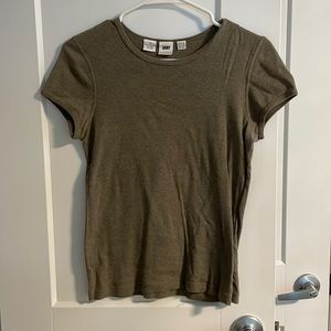 DKNY olive shirt